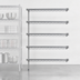 Thumbnail image #3 for EagleGard 5-Tier Add-On Wire Shelving Unit, 72W x 18D x 86H, Hybrid Epoxy Finish
