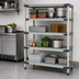 Thumbnail image #3 for MetroMax 4 4-Shelf Starter All-Polymer Shelving Unit, 60W x 21D x 74H