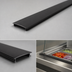 Thumbnail image #3 for SixStar 6-Foot Black Ridge Channel for Food Bars