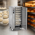 Thumbnail image #3 for FWE PH-1826-15 Mobile 3/4-Height Insulated Proofer/Heated Holding Cabinet, 10-Pan, Stainless Steel