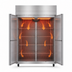 Thumbnail image #3 for Hoshizaki Steelheart Two-Section Upright Reach-In Heated Holding Cabinet with Half Stainless Steel Doors