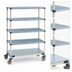 Thumbnail image #3 for MetroMax Q 5-Shelf Mobile Starter Shelving Unit, 36
