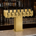 Thumbnail image #3 for Extra High Wide Base 12-Faucet Glycol-Cooled Tee Draft Beer Tower, Tarnish-Free Brass