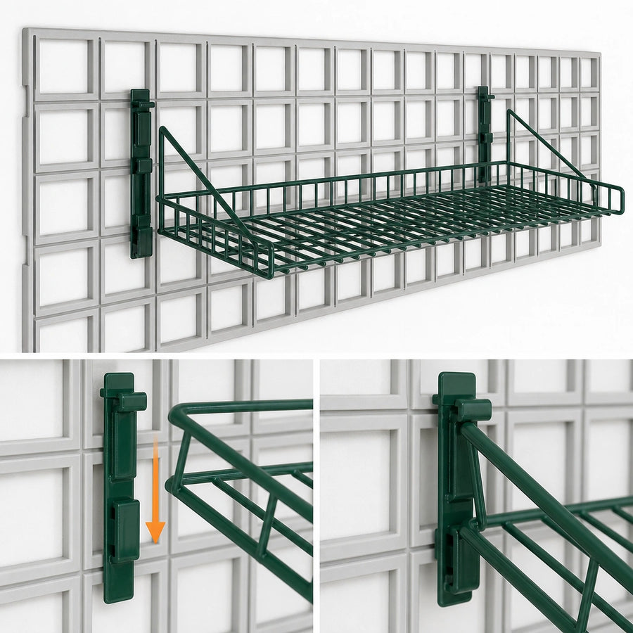 Fastener-Free Hook-On Mounting