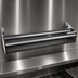 Thumbnail image #3 for Glastender 38-Inch Double Stainless Steel Speed Rail with Open Step-and-Rail Design
