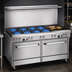 Thumbnail image #3 for Southbend Ultimate 60-Inch Gas Restaurant Range with 6 Open Burners, 24-Inch Griddle and 2 Cabinets