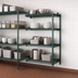 Thumbnail image #3 for Eagle Valu-Gard 4-Tier Add-On Wire Shelving Unit, 36W x 24D x 74H, Green Epoxy