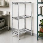 Thumbnail image #3 for Channel Manufacturing Lifetime Tough DR2042-3 3-Shelf All-Welded Aluminum Channel-Style Dunnage Shelving, 42 x 20 x 64 Inches