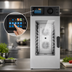 Thumbnail image #3 for Lainox Compact Naboo COEN101R Countertop Electric Combi Oven, 10 Full-Size Hotel Pan Capacity, Direct Steam