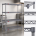 Thumbnail image #3 for Eagle Group Valu-Master 4-Tier Starter Wire Shelving Unit, 60