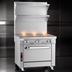 Thumbnail image #3 for Southbend Platinum Heavy Duty 36-Inch Gas Sectional Range with 3 Uniform Hot Tops and Convection Oven Base