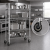 Thumbnail image #3 for Channel Adjustable Shelving Caster Conversion Kit, Set of 4, Factory Installed