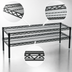 Thumbnail image #3 for QuadTruss 2-Tier Front Case Merchandise Wire Shelving Unit, 42 x 14 x 14 Inches