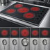 Thumbnail image #3 for Summit Commercial 27-Inch Five-Burner Electric Radiant Cooktop with Black Ceramic Glass Surface