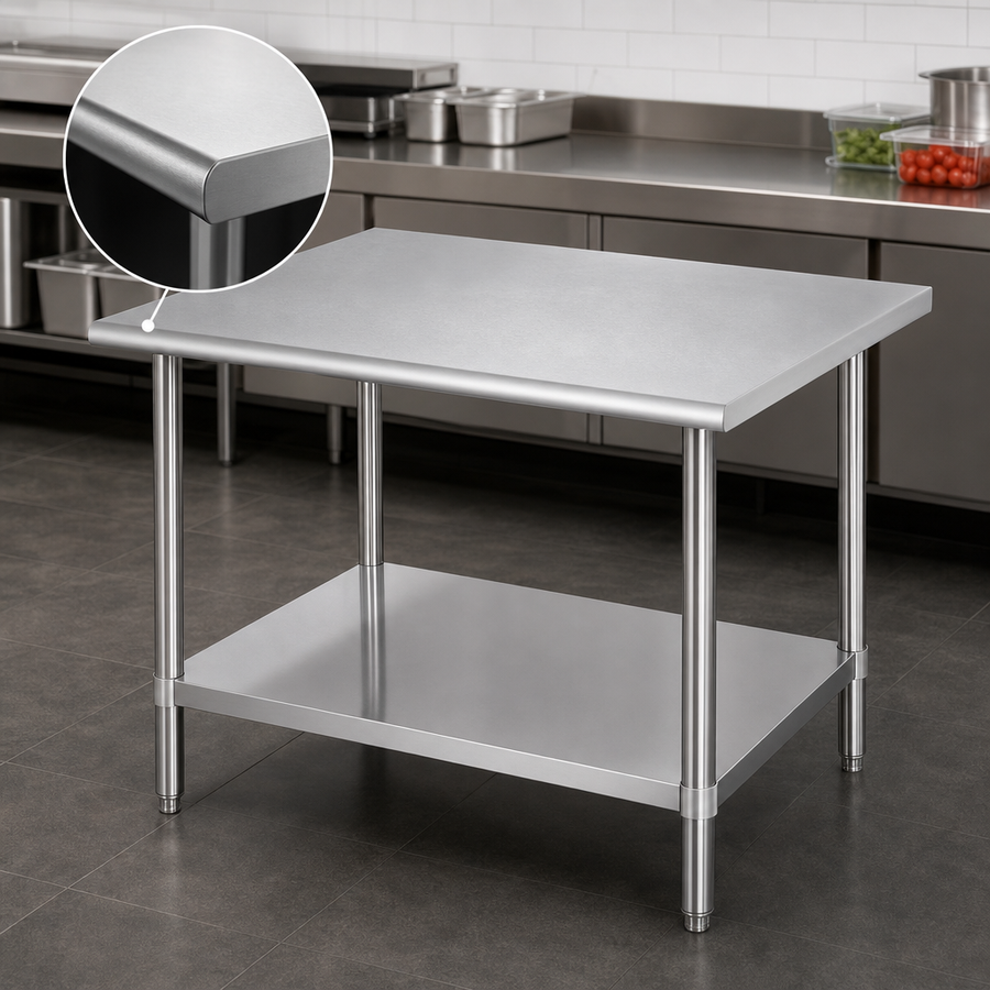 18/400 Stainless Steel Reinforced Top