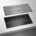 Thumbnail image #3 for Glastender 42-Inch x 18-Inch Drop-In Stainless Steel Drip Tray Trough