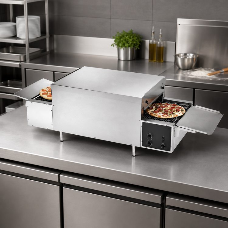 Product image #3 for Vollrath Countertop Conveyor Pizza Oven, Single Deck, 68-Inch Wide, 208V