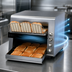 Thumbnail image #3 for Holman High-Volume Electric Conveyor Toaster, 1.5-Inch Opening, Horizontal Belt, Stainless Steel