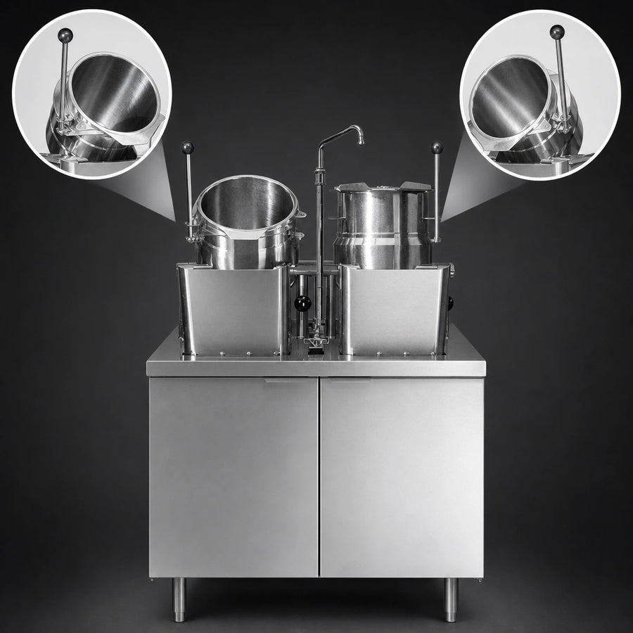 Dual Tilting Kettles