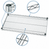 Thumbnail image #3 for Quantum 72 Inch x 24 Inch 304 Stainless Steel Wire Shelf, 600-800 lb. Capacity