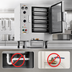 Thumbnail image #3 for AccuTemp Steam'N'Hold 6-Pan Countertop Boilerless Connectionless Electric Vacuum Steamer, 208V, 3-Phase, 10 kW