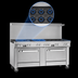 Thumbnail image #3 for Southbend Ultimate 72-Inch Gas Restaurant Range with 5 Burners, 36-Inch Griddle, and 2 Convection Ovens