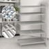 Thumbnail image #4 for Cambro Camshelving Premium 5-Tier Vented Stationary Add-On Shelving Unit, 21 x 30 x 72 Inches, Speckled Gray
