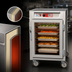 Thumbnail image #3 for Metro C5 6 Series Mobile Undercounter Heated Holding Cabinet with Full Clear Glass Door and Universal Slides, 120V, 1440W