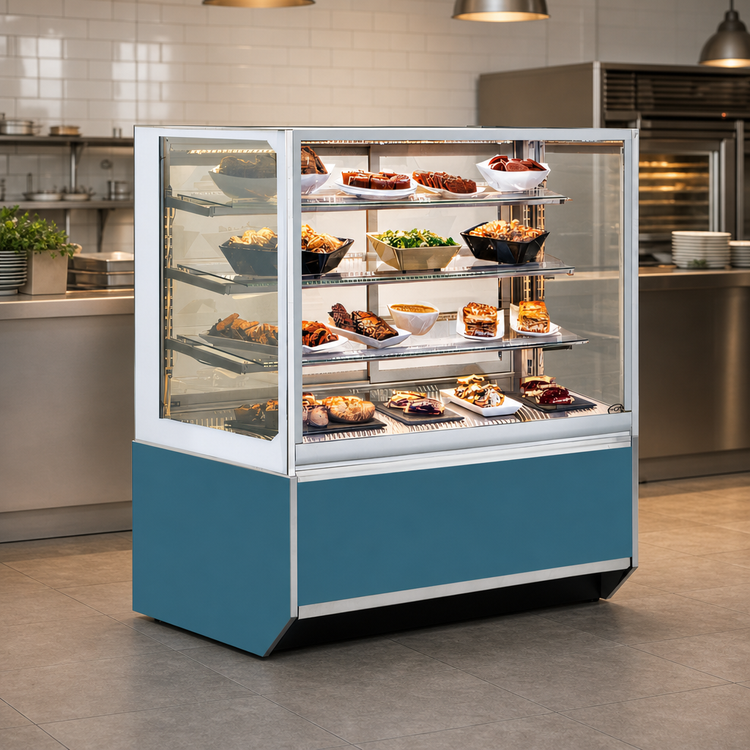 Product image #4 for Federal Industries Italian Glass Series 60-Inch Full-Service Floor Model Heated Hot Food Display Case