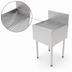 Thumbnail image #4 for Perlick Top Shelf TS22DB 22-Inch Freestanding Stainless Steel Underbar Drainboard