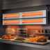 Thumbnail image #3 for Hatco Glo-Ray 42-Inch Dual Infrared Strip Heater, Aluminum, 2.35 kW, Unlighted