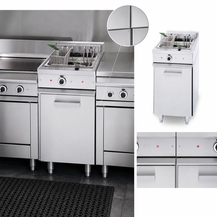 Product image #3 for Garland Sentry 18-Inch Electric Restaurant Fryer, 30 lb Capacity, 12 kW, Range Match