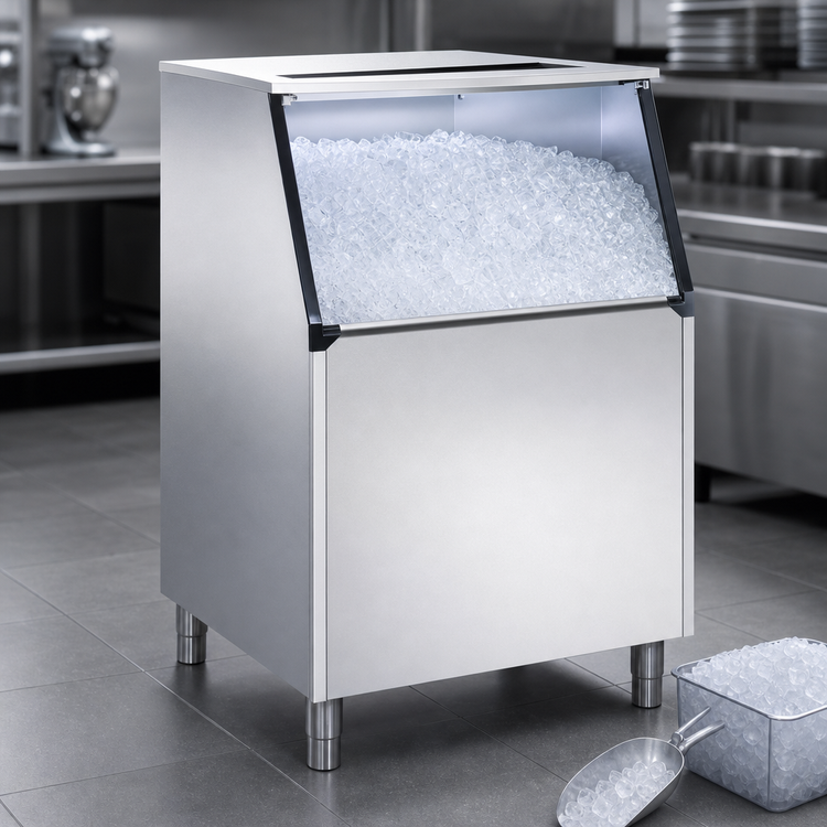 Product image #3 for ITV Ice Makers S-500 30-Inch Slope-Front Ice Storage Bin, 510 lb Capacity