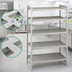 Thumbnail image #4 for Cambro Camshelving Premium 5-Tier Vented Stationary Starter Unit, 21 x 60 x 64 Inches, Speckled Gray