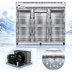 Thumbnail image #3 for Continental Refrigerator 3FENSSGDHD Extra-Wide Three-Section Reach-In Display Freezer with Half-Height Glass Doors