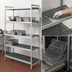 Thumbnail image #3 for Fermostock 5-Tier Stationary Starter Polymer Shelving Unit, 83