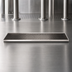Thumbnail image #3 for 72-Inch Surface Mount Stainless Steel Drip Tray Trough with Perforated Screen