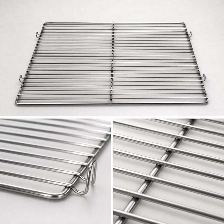 Product image #3 for Alto-Shaam Stainless Steel Wire Shelf for 20-20 Pan Cart