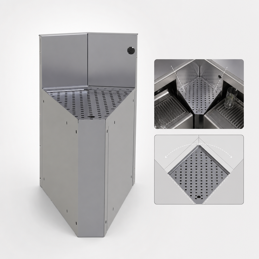 30-Degree Inside Wedge Design