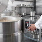 Thumbnail image #2 for Crown ELT-30 30 Gallon Electric Tilting Kettle with 2/3 Jacket