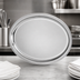 Thumbnail image #3 for Elegant Reflections™ Oval Serving Tray, 21-3/4 x 16 Inch, 18/8 Stainless Steel, Mirror Finish