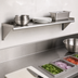 Thumbnail image #3 for Eagle Group WS1024TL Wall-Mounted Tab-Lock Shelf, 24W x 10D, 16-Gauge 430 Stainless Steel