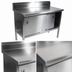 Thumbnail image #3 for John Boos Enclosed Stainless Steel Work Table with Sliding Doors, 132