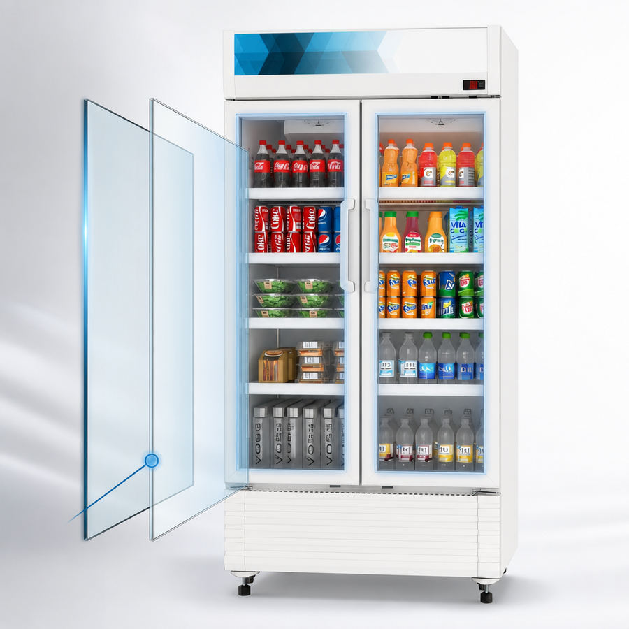Dual-Pane Low-E Glass Doors