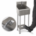 Thumbnail image #3 for Advance Tabco 19-FM-23KV Single-Station Floor-Mounted Knee-Operated Hand Wash Sink with Faucet, 23 Inch Wide