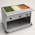 Thumbnail image #3 for Spec-Master PHT3CB-240-3 Portable 3-Well Full-Size Electric Hot Food Table