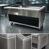 Thumbnail image #3 for Advance Tabco Triumph Heavy Duty 6-Pan Ice-Cooled Serving Counter with Enclosed Stainless Steel Base