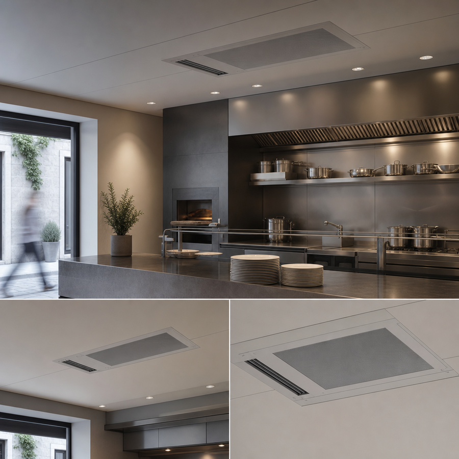 Recessed In-Ceiling Design