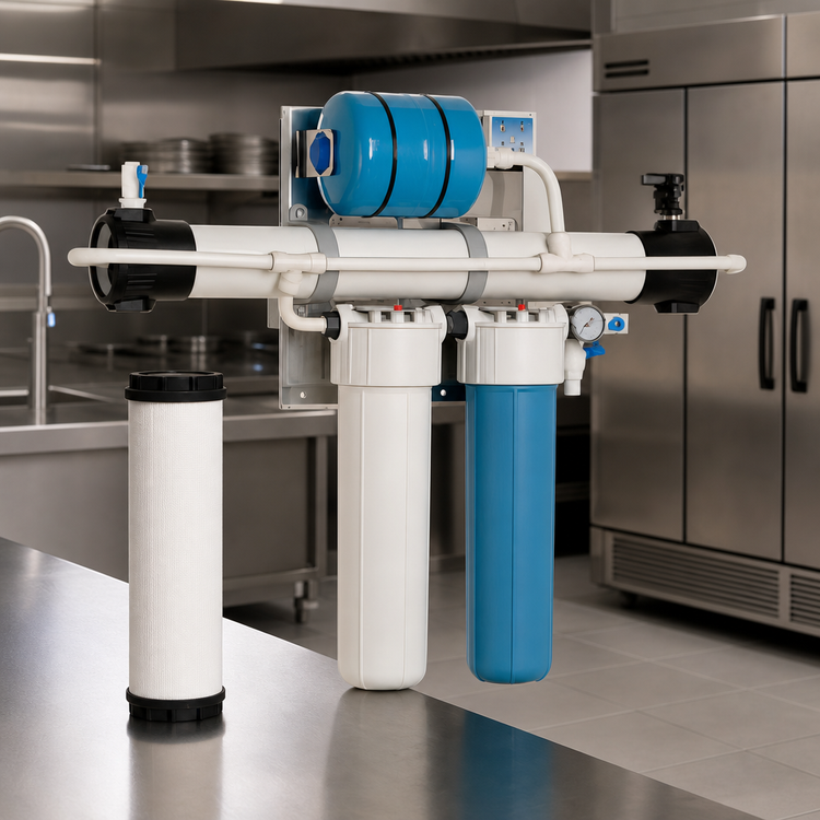 Product image #3 for Vizion Chloramine Horizontal Ultrafiltration Water Filtration System with TAC Cartridge