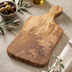 Thumbnail image #3 for American Metalcraft Olive Wood Free-Form Serving Board with Handle, 11 x 7 Inch